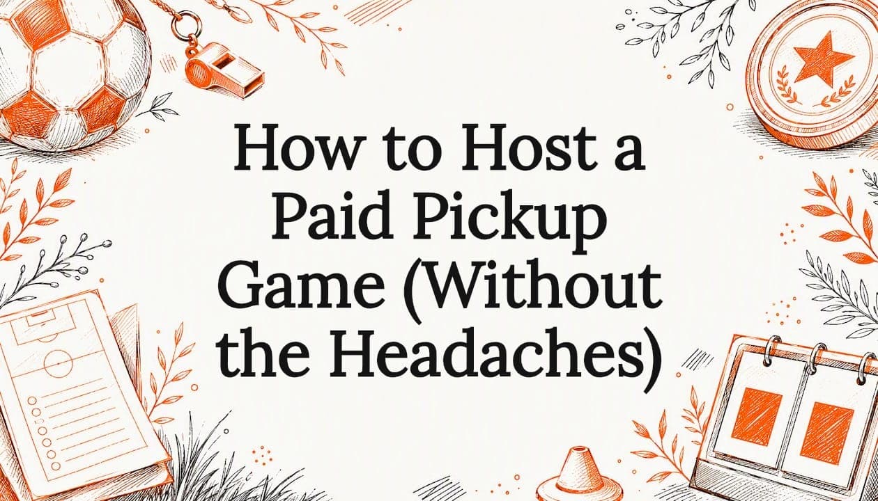 How to Host a Paid Pickup Game (Without the Headaches)