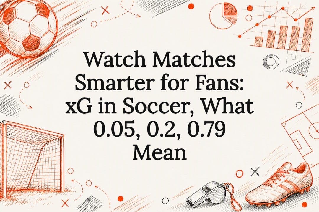 Watch Matches Smarter for Fans: xG in Soccer, What 0.05, 0.2, 0.79 Mean