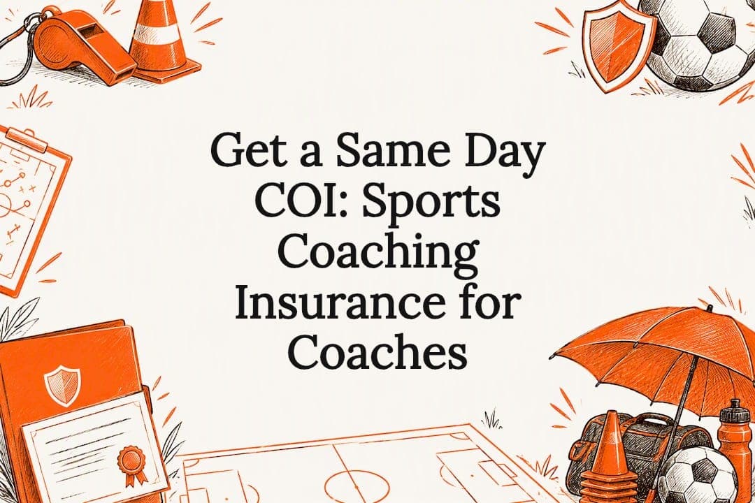 Get a Same Day COI: Sports Coaching Insurance for Coaches