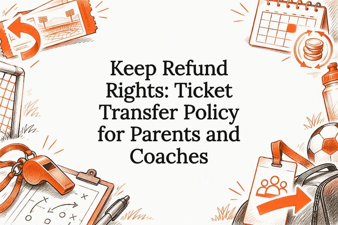 Keep Refund Rights: Ticket Transfer Policy for Parents and Coaches