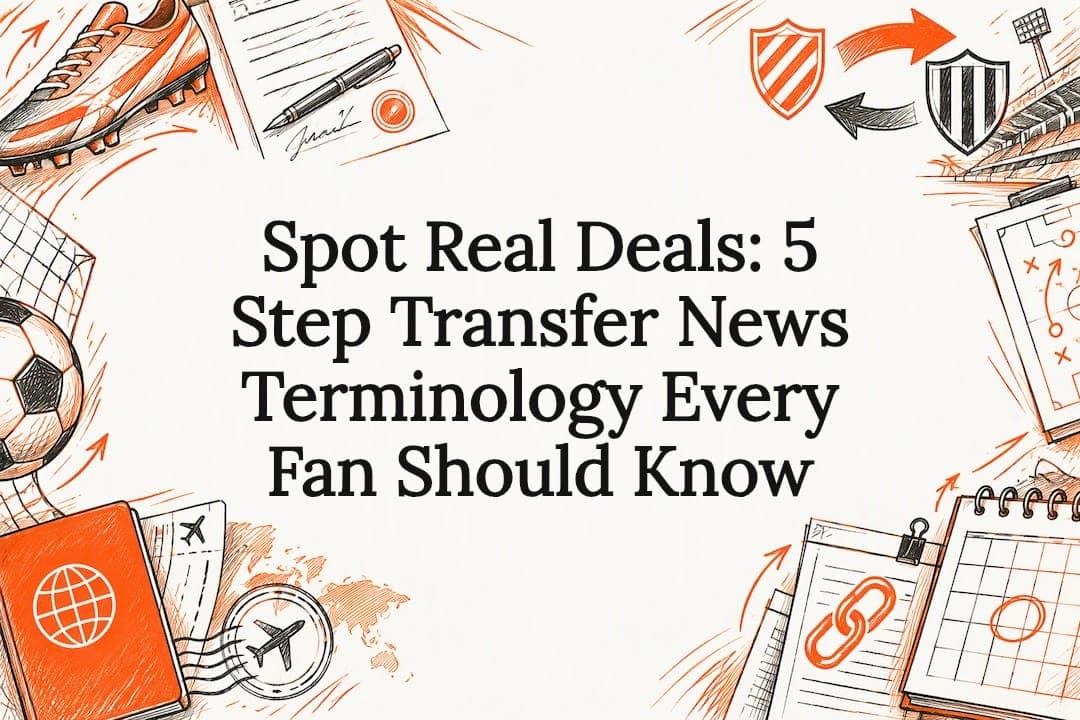 Spot Real Deals: 5 Step Transfer News Terminology Every Fan Should Know