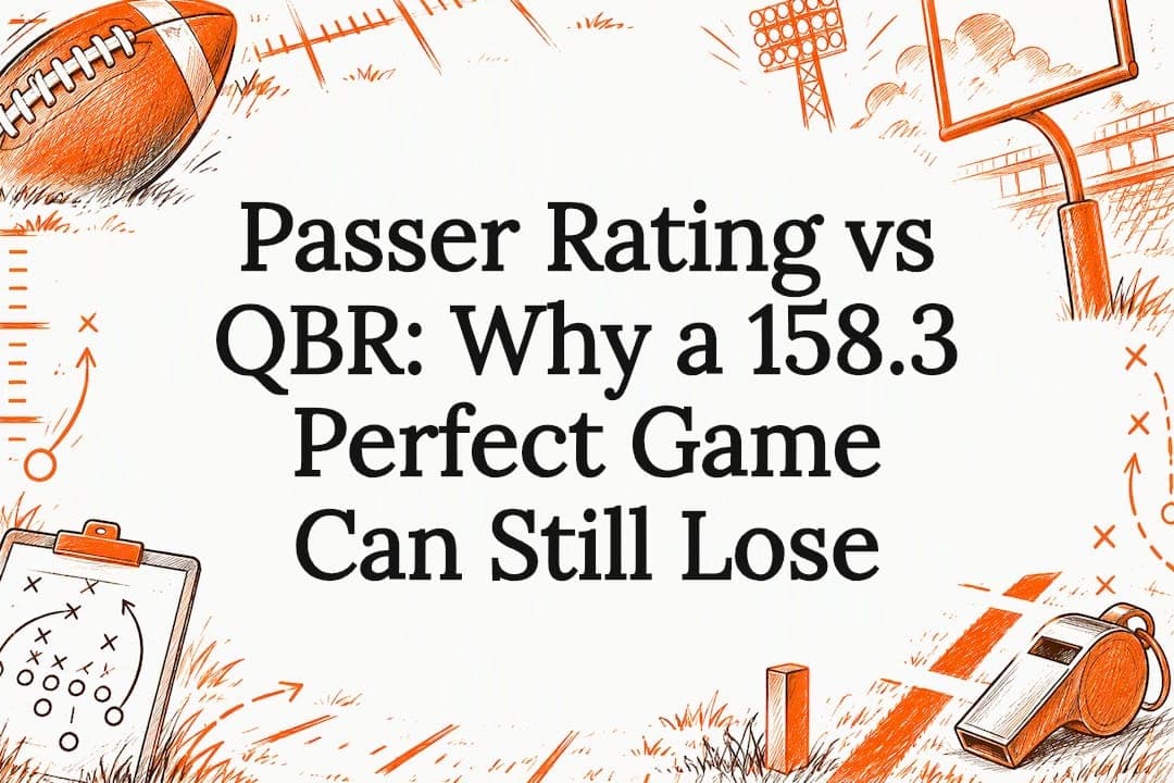 Passer Rating vs QBR: Why a 158.3 Perfect Game Can Still Lose