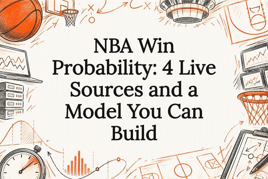 NBA Win Probability: 4 Live Sources and a Model You Can Build