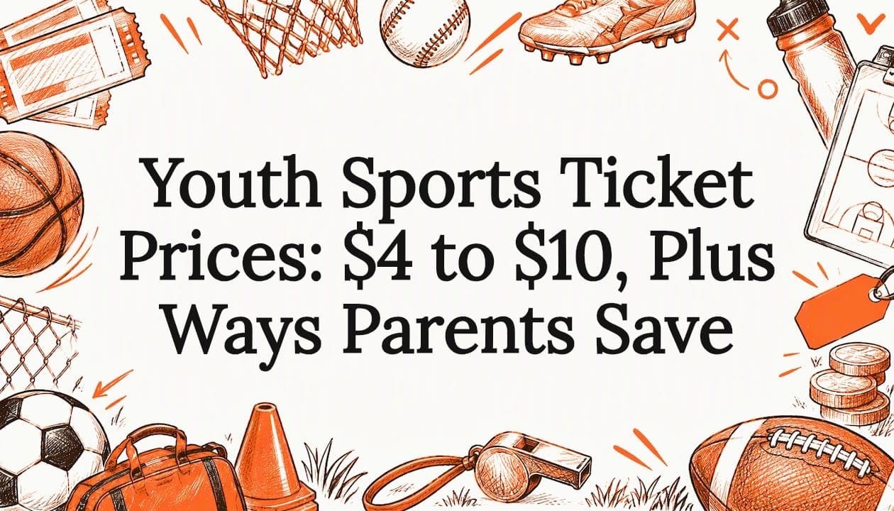 Youth Sports Ticket Prices: $4 to $10, Plus Ways Parents Save