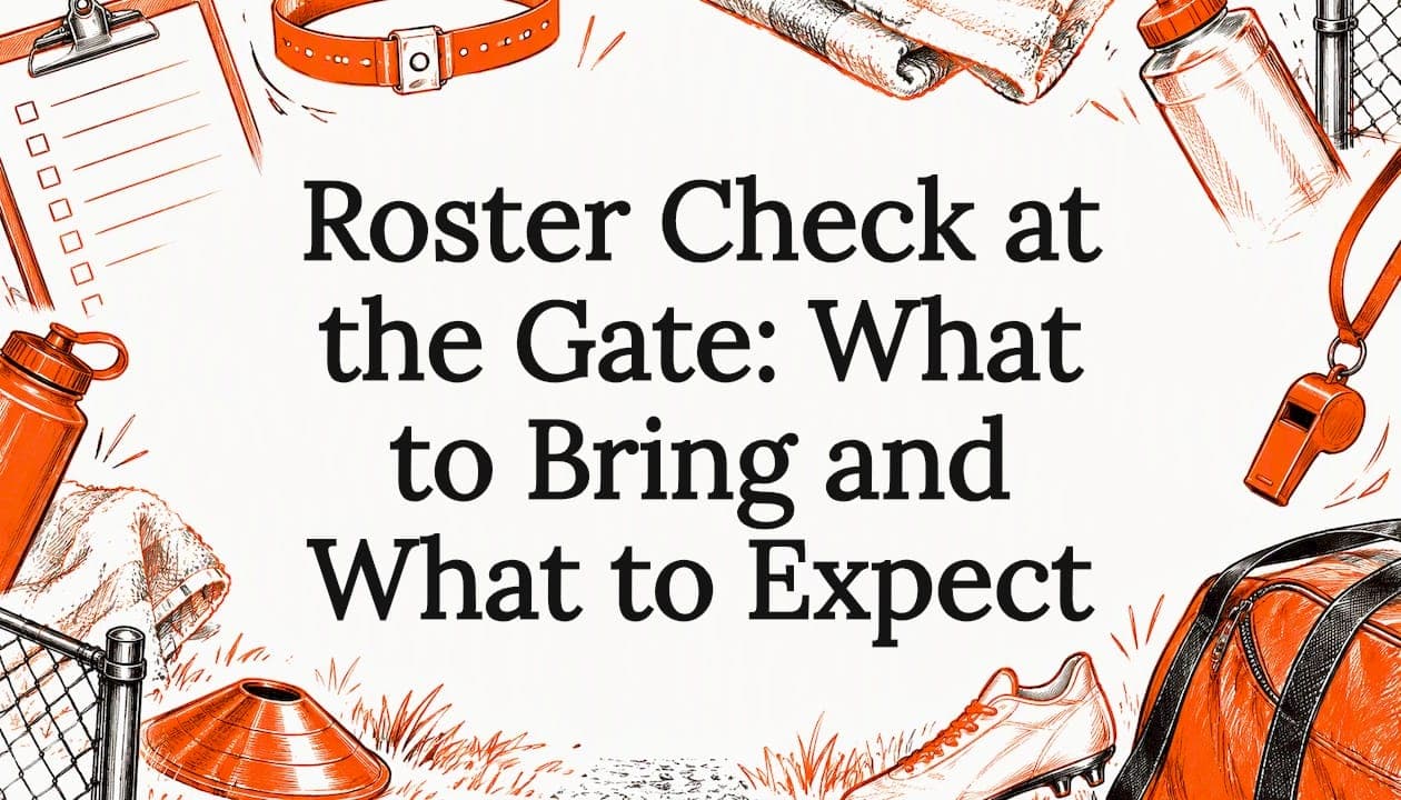 Roster Check at the Gate: What to Bring and What to Expect