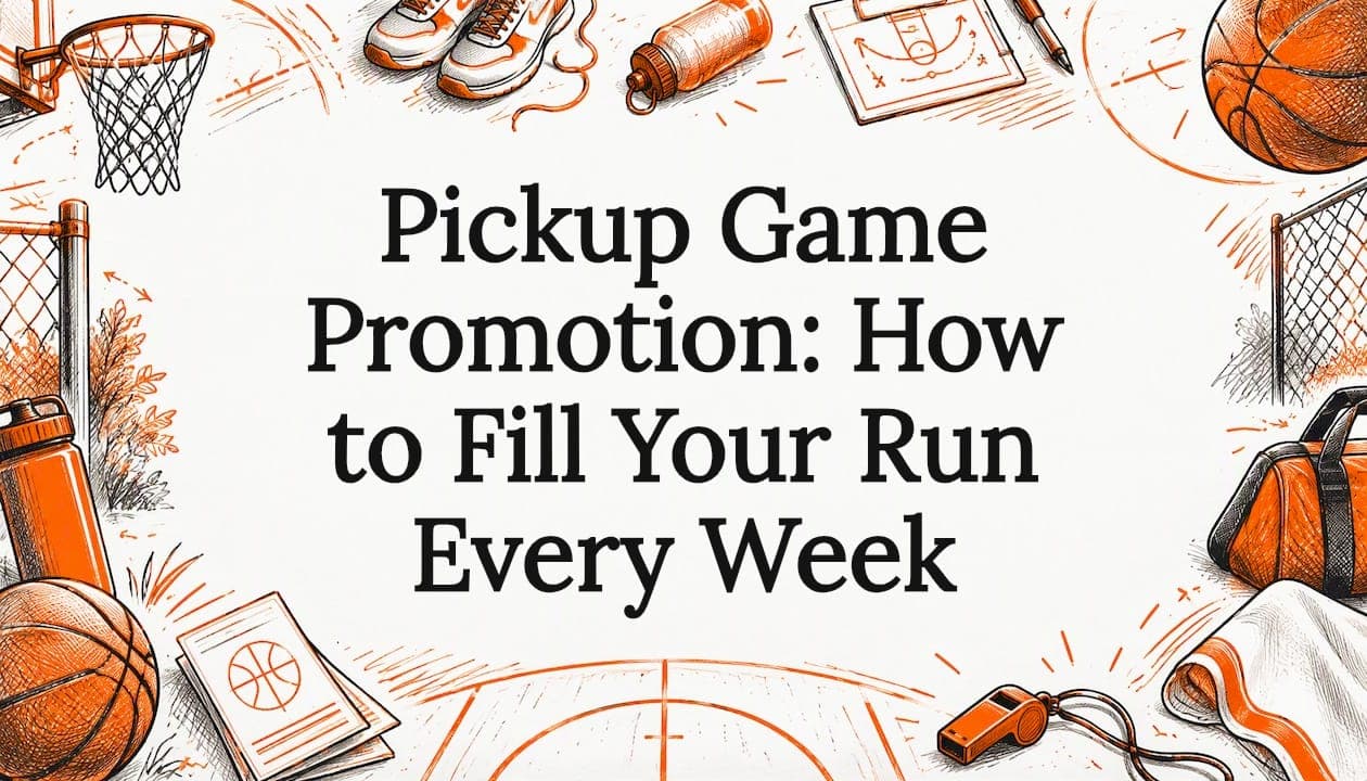 Pickup Game Promotion: How to Fill Your Run Every Week